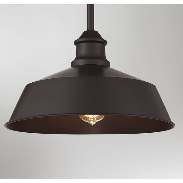 Oil Rubbed Bronze 14-Inch One-Light Pendant, image 5