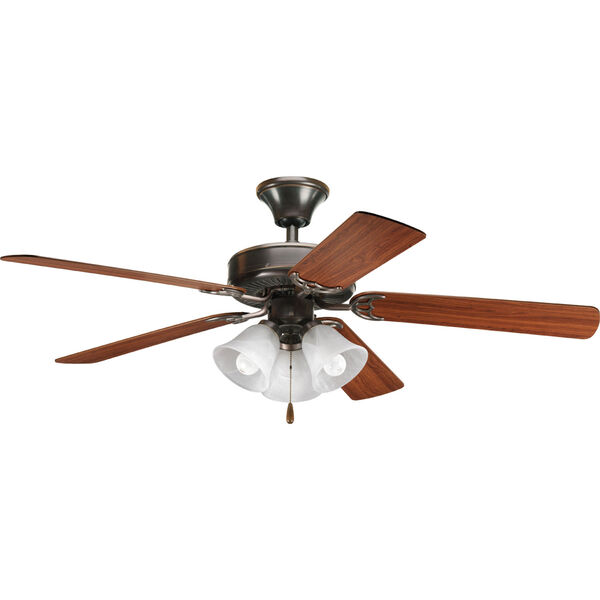 AirPro Antique Bronze 13.5-Inch Ceiling Fans with 5 52-Inch Blades, image 5