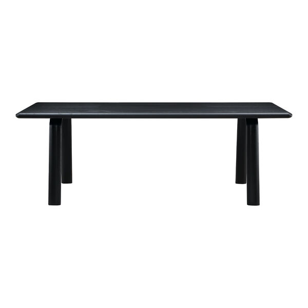 Malibu Black Dining Table, image 1