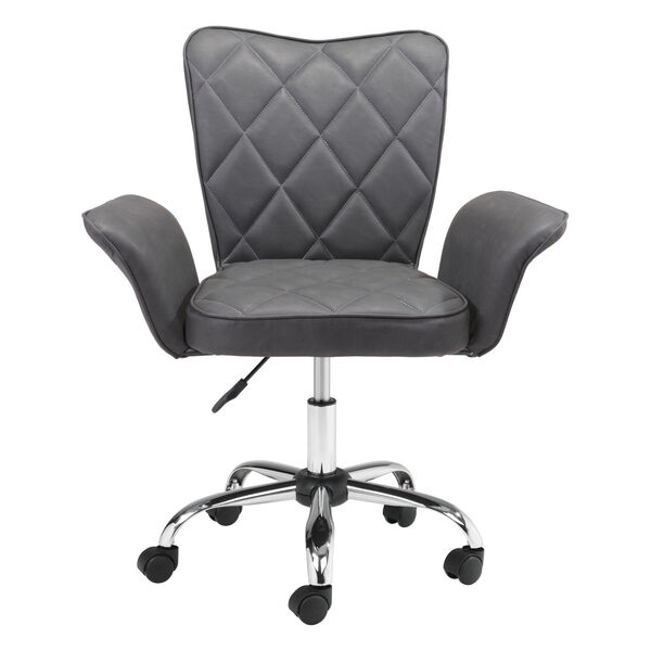 Specify Gray and Silver Office Chair, image 4