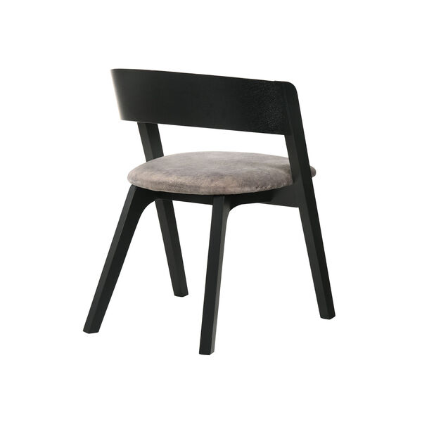 Jackie Black Dining Chair, Set of Two, image 4