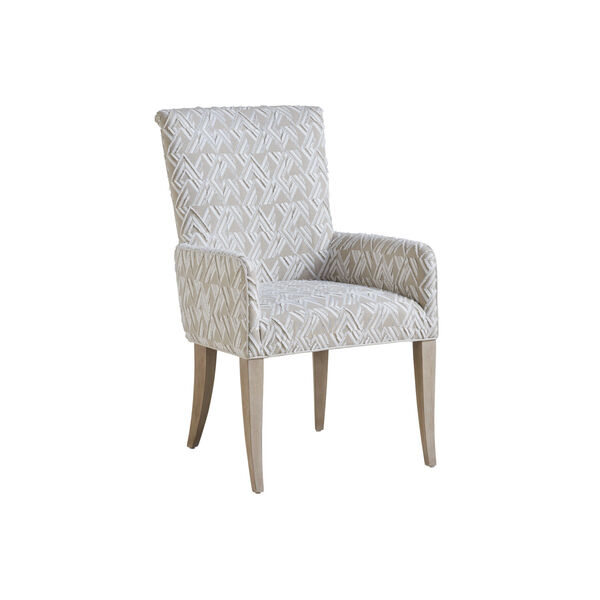 Malibu warm Taupe Serra Upholstered Arm Chair, image 1