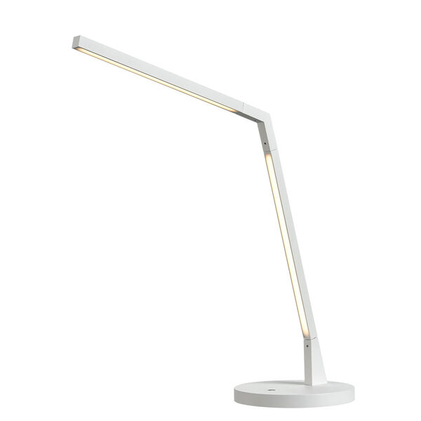 Miter White LED Desk Lamp, image 1