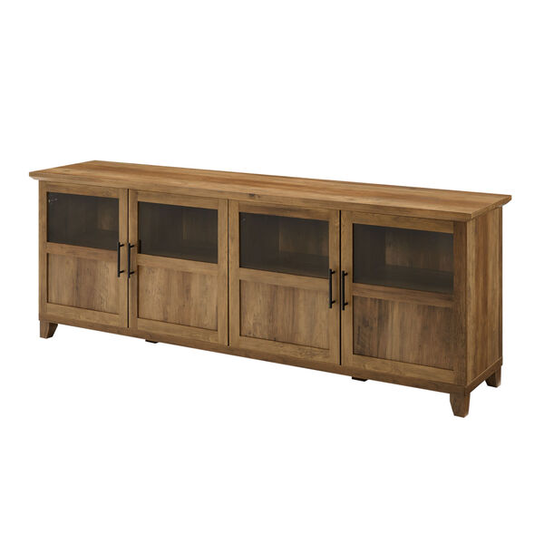 Goodwin Barnwood TV Console with Four Panel Door, image 4