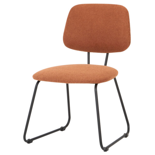 Ofelia Red and Black Dining Chair, image 1