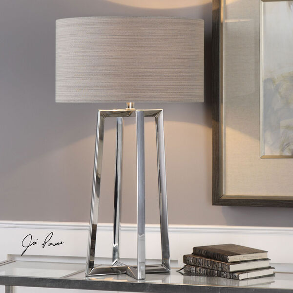 Keokee Stainless Steel Table Lamp, image 2