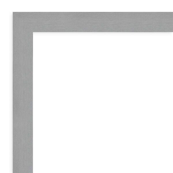 Brushed Nickel 18W X 52H-Inch Full Length Mirror, image 2