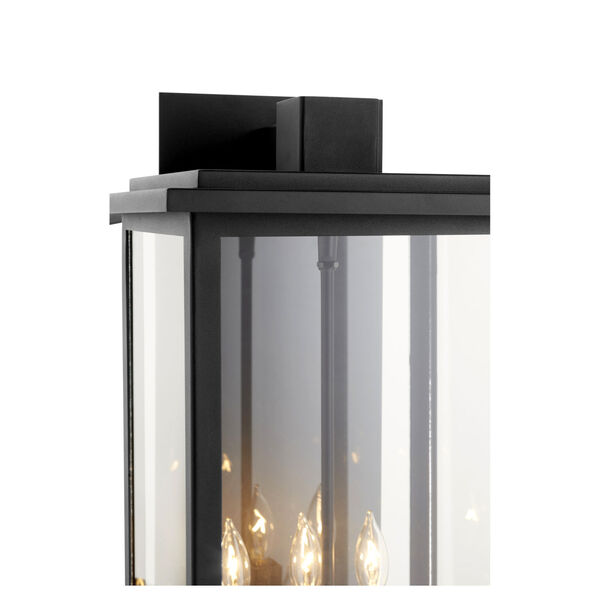 Westerly Noir Six-Light Outdoor Wall Sconce, image 2