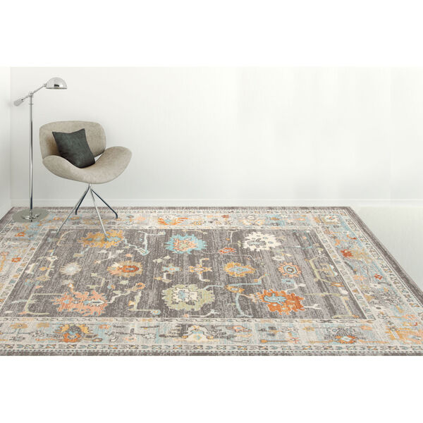 Bohemian Brown Rectangle 5 Ft. 1 In. x 7 Ft. 6 In. Rug, image 3