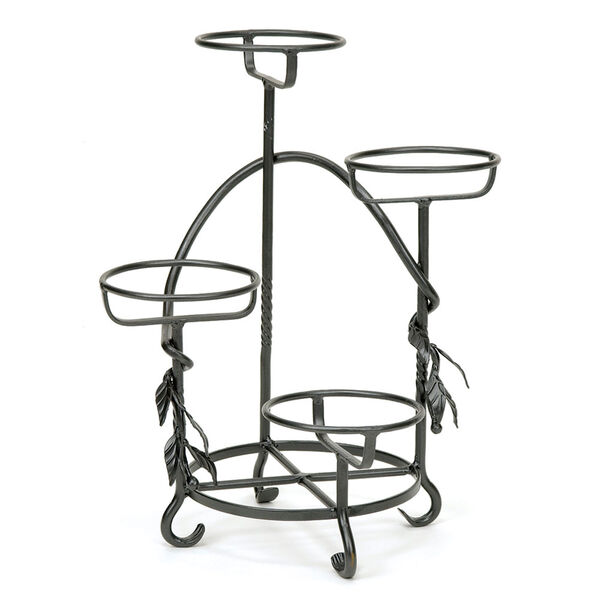 Wrought Iron Cascading Plant Stand, image 3