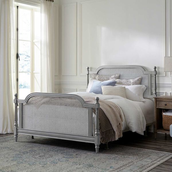 Melanie French Gray Queen Bed, image 2