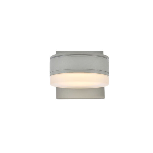 Raine Silver Eight-Light LED Outdoor Wall Sconce, image 1