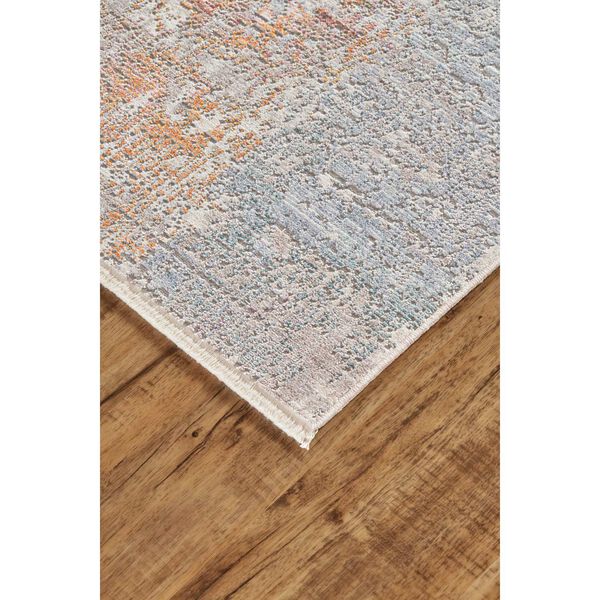 Cecily Gold Pink Blue Rectangular 4 Ft. x 6 Ft. Area Rug, image 3