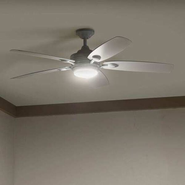 Tranquil White LED 56-Inch Steel Ceiling Fan, image 5
