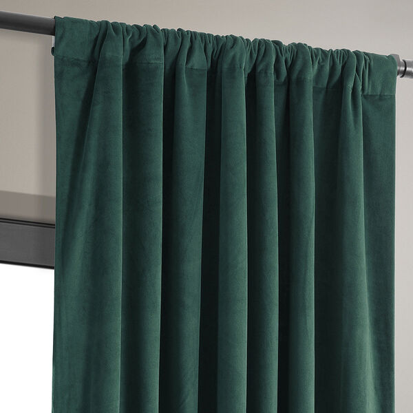 Green Polyester Blackout Single Panel Curtain 50 x 108, image 11