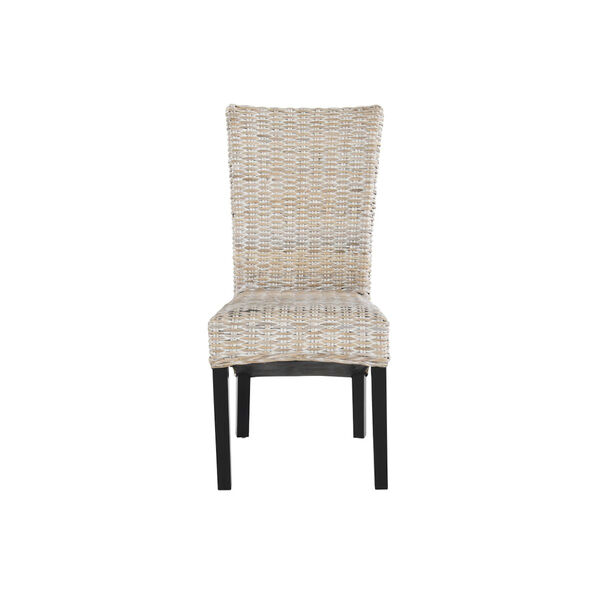 Bianca Whitewash and Black Dining Chair, Set of 2, image 2