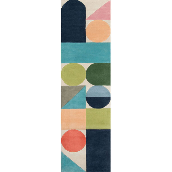Delmar Wright Multicolor Rectangular: 3 Ft. 6 In. x 5 Ft. 6 In. Rug, image 6