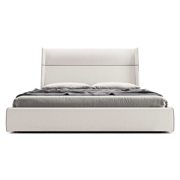 Bexley Chalk Fabric King Bed, image 1
