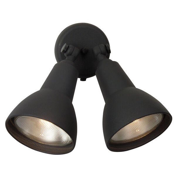 Bullets and Floods Matte Black Outdoor Wall Mount, image 1