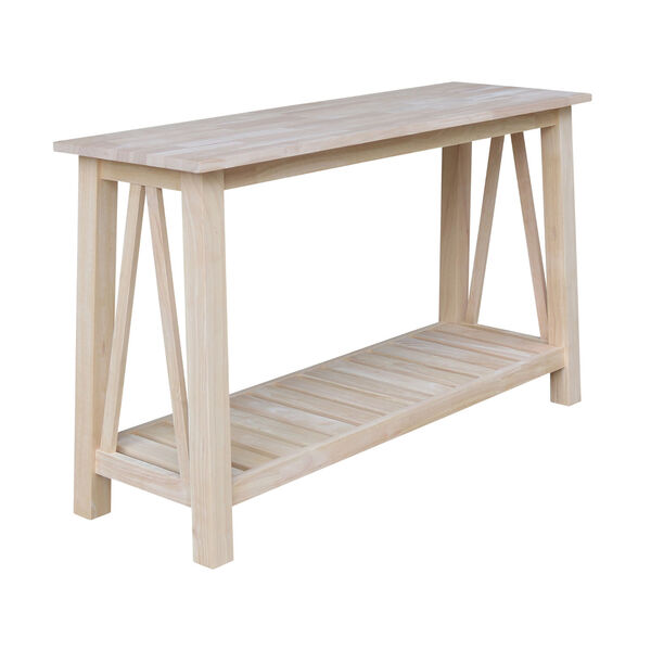 Surrey Natural Console Table, image 3