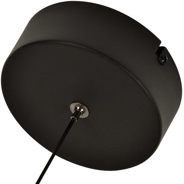 Capri Black Adjustable Integrated LED Pendant, image 6