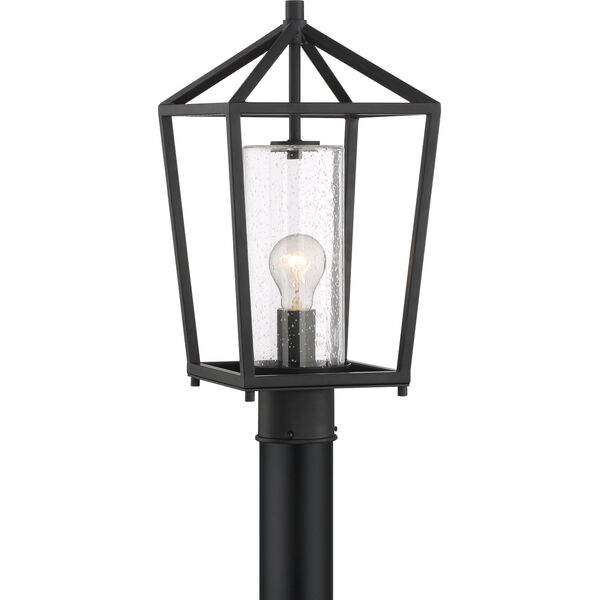 Hopewell Black One-Light Outdoor Post Lantern, image 1
