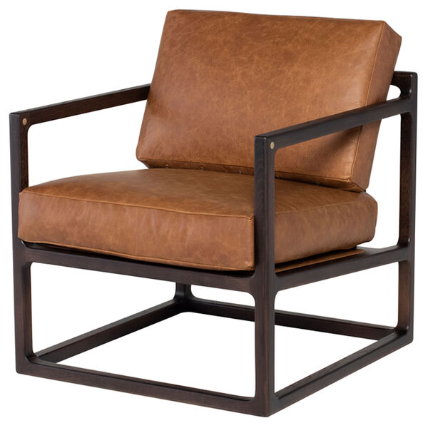 Lian Brown and Black Occasional Chair, image 1