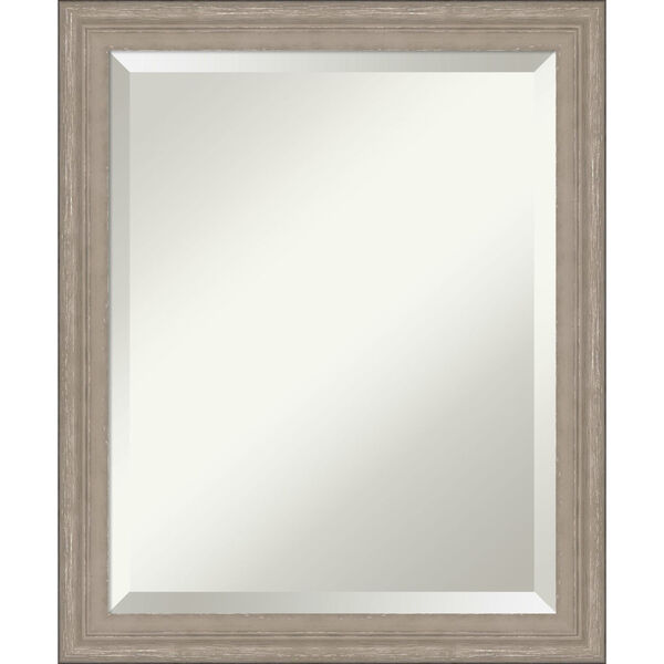 Gray Frame 19W X 23H-Inch Bathroom Vanity Wall Mirror, image 1