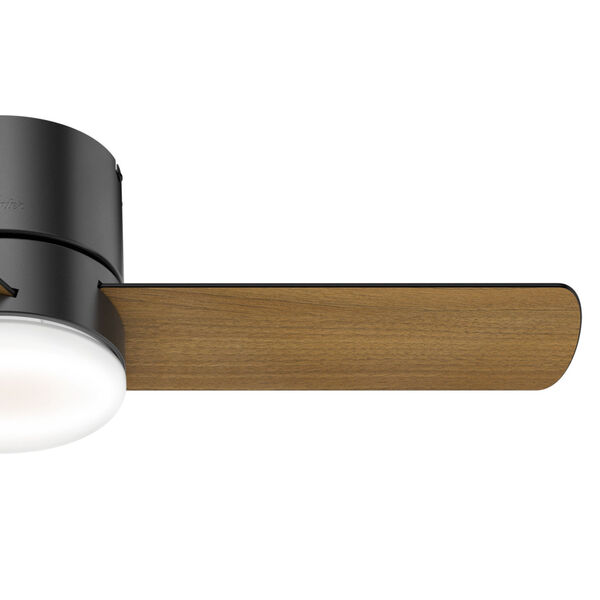 Minimus Low Profile Matte Black 44-Inch LED Ceiling Fan, image 6