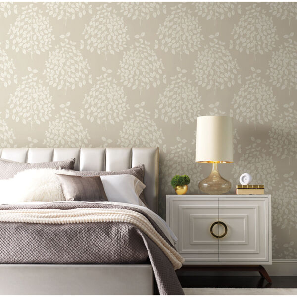 Candice Olson Modern Nature 2nd Edition Pearl Taupe Tender Wallpaper, image 5