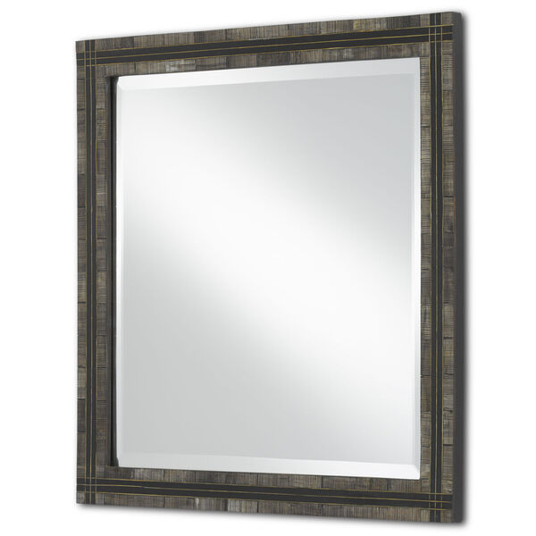 Gregor Brass Small Wall Mirror, image 2