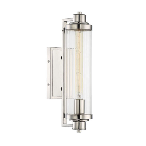 Essex Polished Nickel Five-Inch One-Light Wall Sconce, image 4