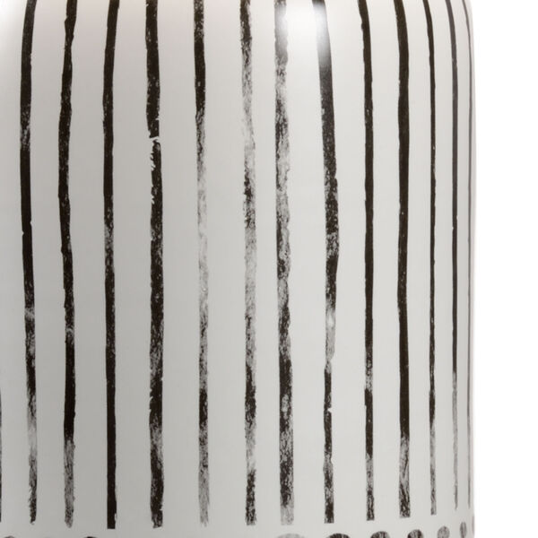 San Antonio Black and White One-Light Table Lamp, image 4