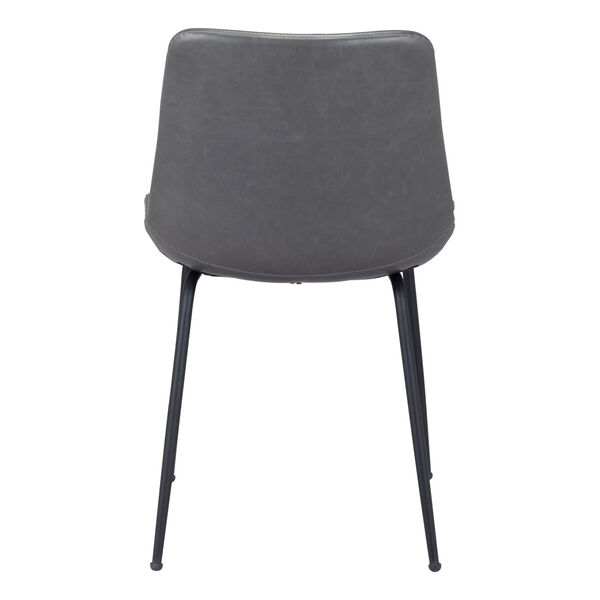 Byron Gray and Black Dining Chair, Set of Two, image 5