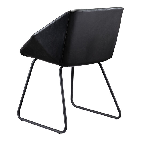 Miguel Matte Black Dining Chair, image 5