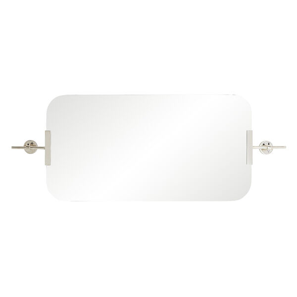 Madden Polished Nickel Wall Mirror, image 2