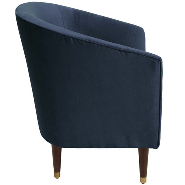 Velvet Ink 32-Inch Tufted Tub Chair, image 3