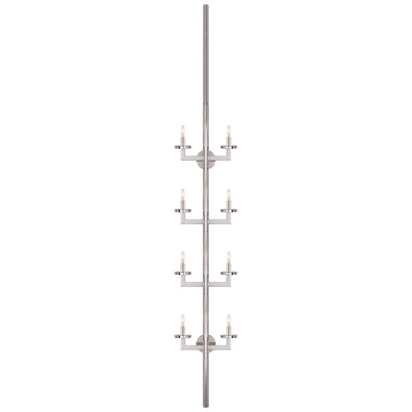 Liaison Statement Sconce in Polished Nickel by Kelly Wearstler, image 1