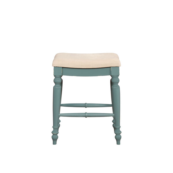 Lincoln Blue Backless Counter Stool, image 3