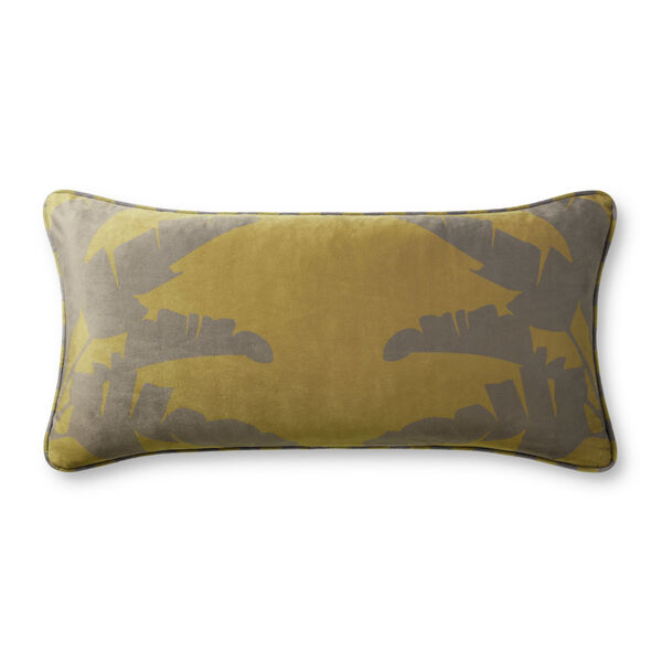 Gold 12 In. x 27 In. Throw Pillow, image 1