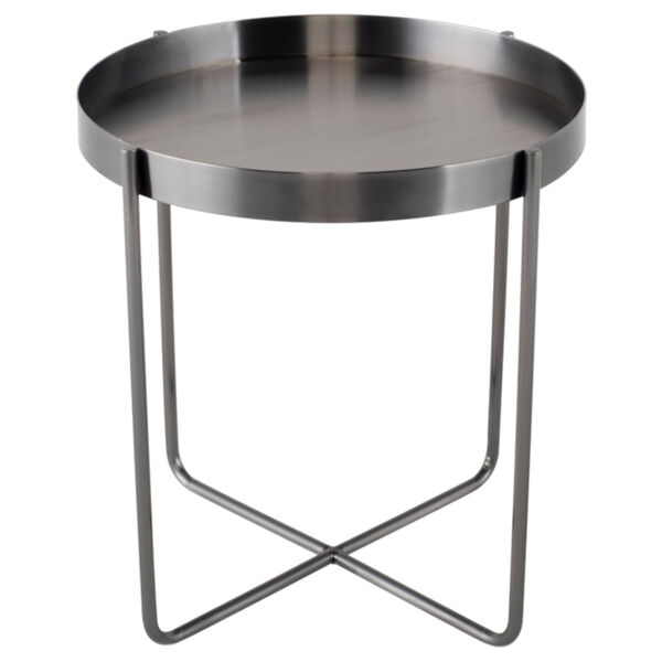 Gaultier Graphite Side Table, image 1