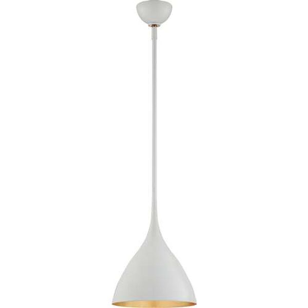 Lakmos Small Pendant in Plaster White by AERIN, image 1