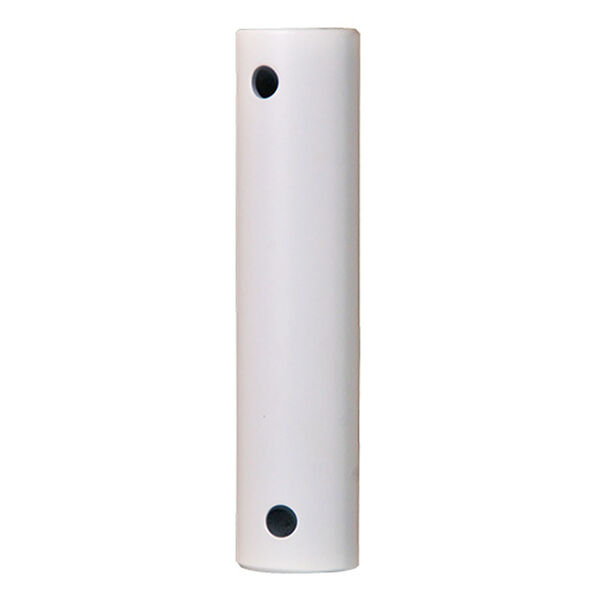 Matte White 18-Inch Stainless Steel Downrod, image 1