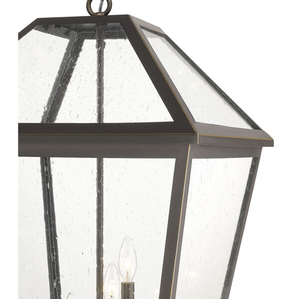 Talbot Oil Rubbed Bronze Four-Light Outdoor Pendant, image 4