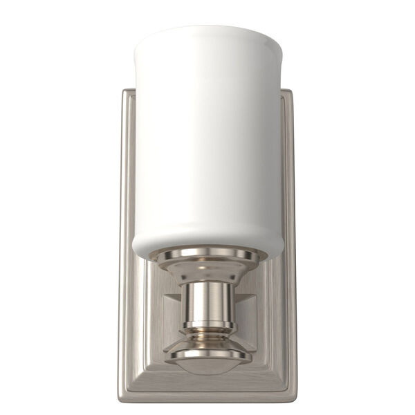 Harbour Point Brushed Nickel One Light Bath Fixture, image 3