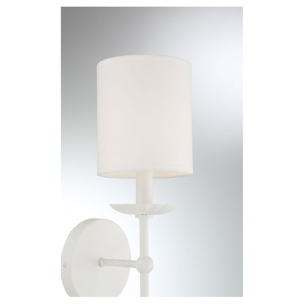 Lowry White 19-Inch One-Light Wall Sconce, image 6