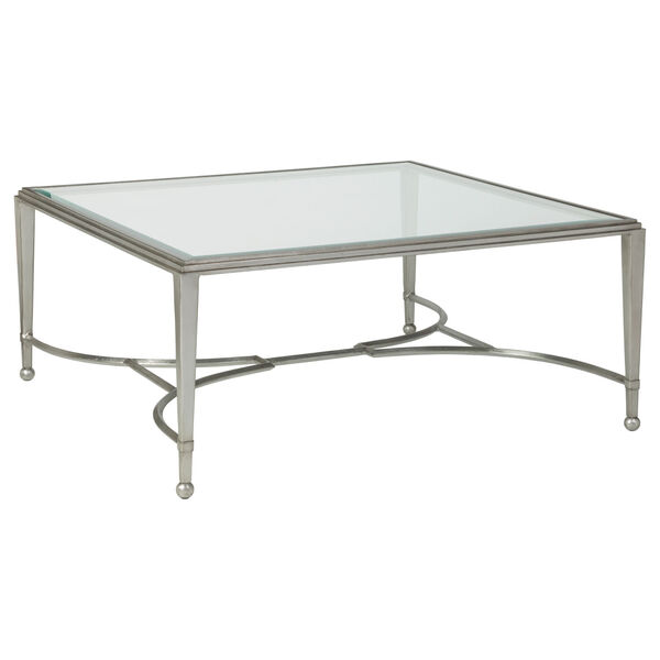 Metal Designs Silver Sangiovese Square Cocktail Table, image 1