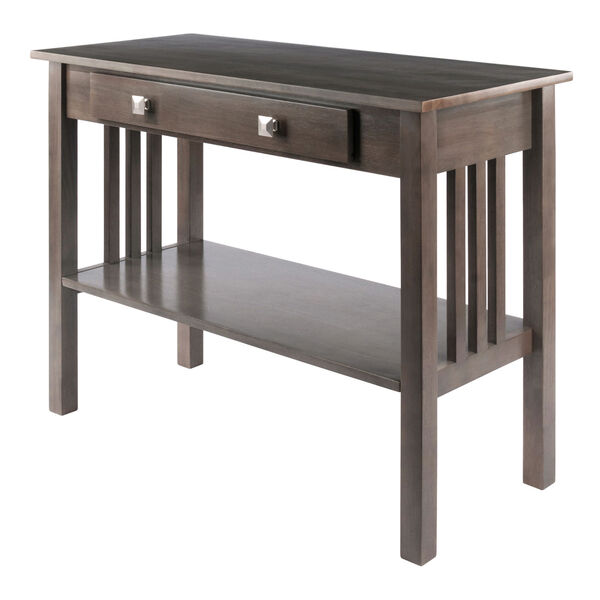 Stafford Oyster Gray Console Hall Table, image 1