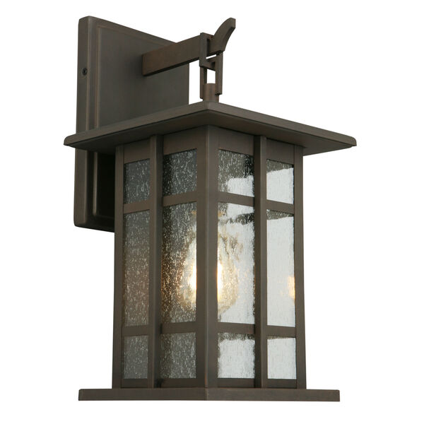 Arlington Creek Oil Rubbed Bronze Nine-Inch One-Light Outdoor Wall Sconce, image 1