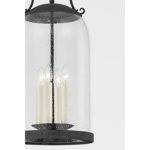 Napa County French Iron Four-Light Outdoor Pendant, image 3